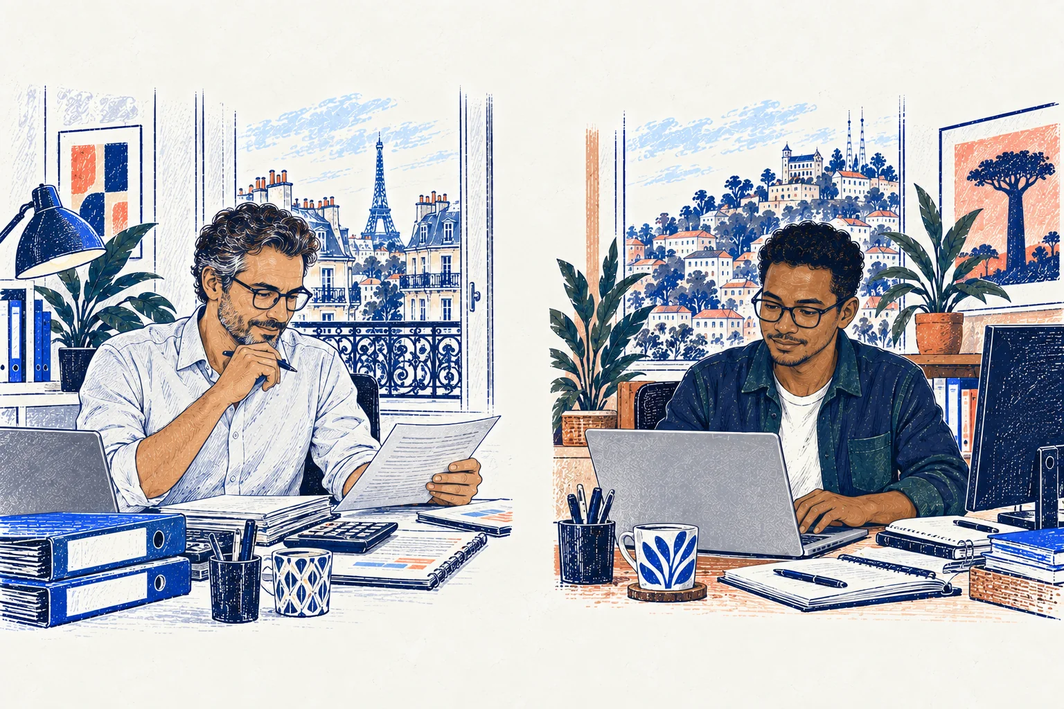 Entreprise comparant le budget d’une collaboration avec Madagascar